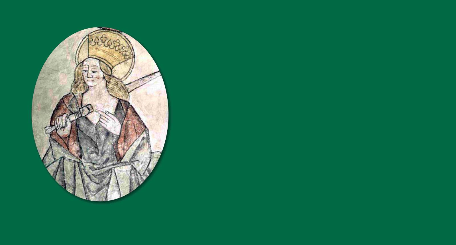 Mynd af heilagri Agnesi.