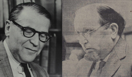 Hans P. Kraus og Torgrim Hannaas.