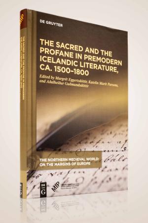 Kápa bókarinnar The Sacred and the Profane in premodern Icelandic literature, ca. 1500–1800