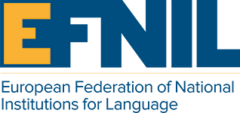 Merki samtakanna European Federation of National Institutions for Language.